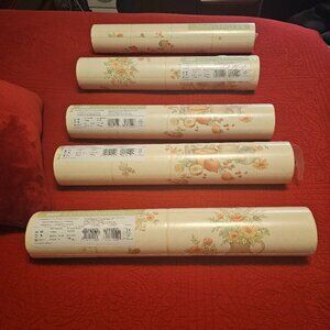 Five Parkview Designs Wallcoverings 56 square feet Each Green and Beige